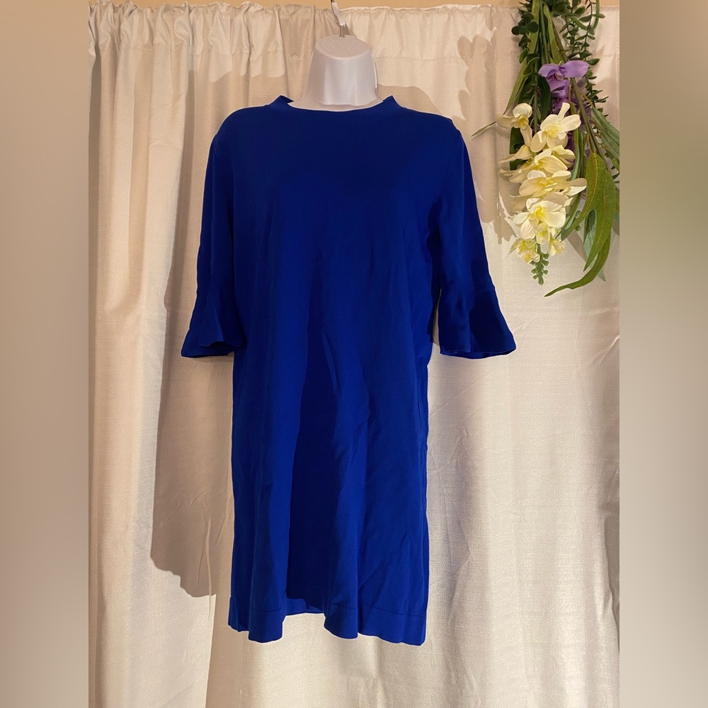 Cos Dark Blue Dress - Sz Small - EUC